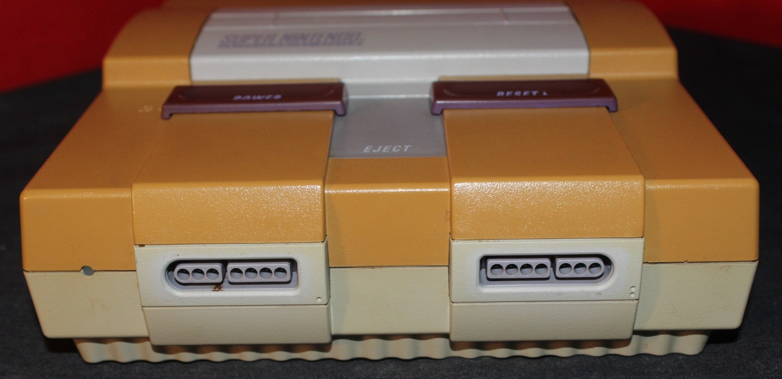 Nintendo SNES Home Console – Gray (with yellowing) – Untested
