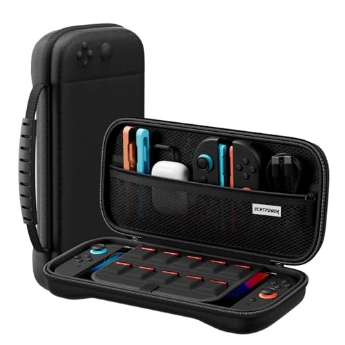 ECHTPower Switch 2 Case Carrying Case Storage Bag High-Density EVA and Nylon