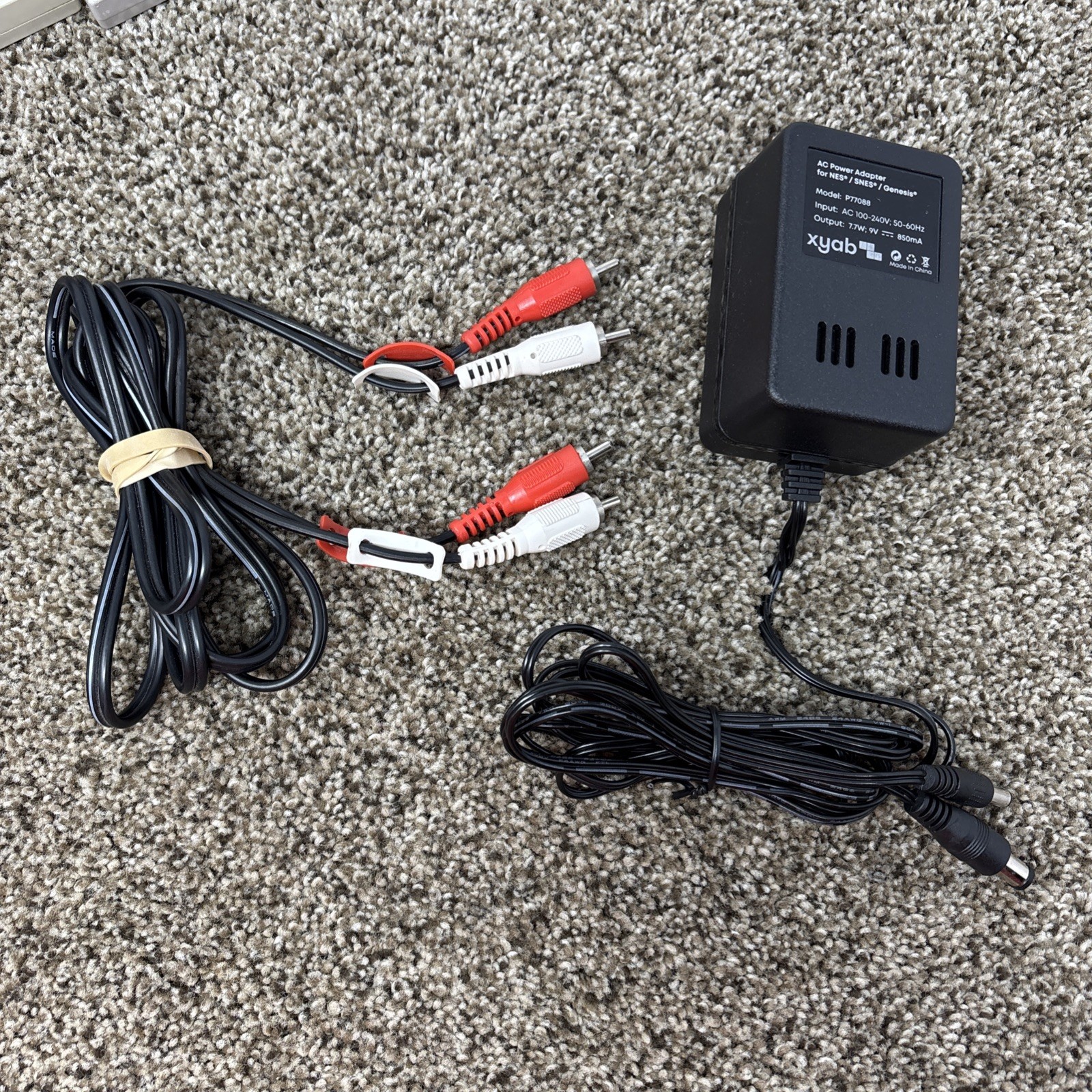 1985 Original NES Nintendo System Console + New 72 Pin Authentic Tested Bundle