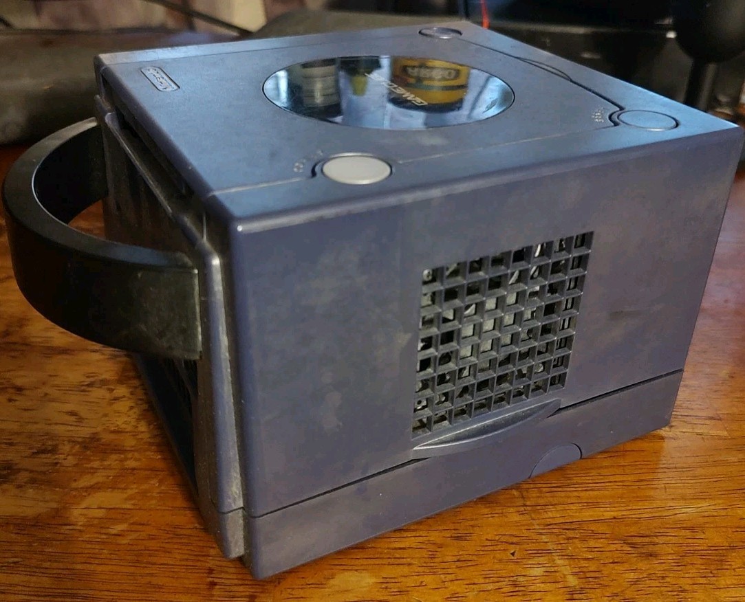 Nintendo GameCube Home Console Purple DOL-001(USA) AS IS NOT TESTED FOR PARTS
