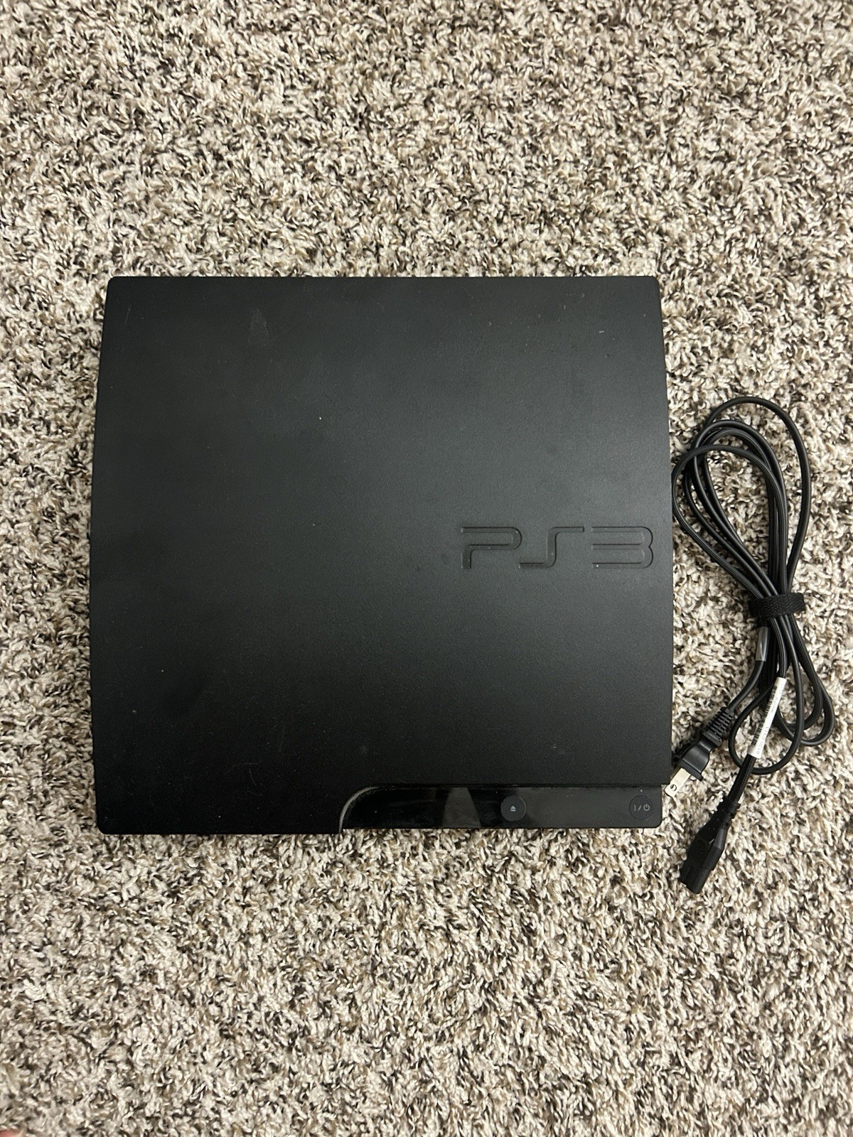 Sony PlayStation 3 Slim Uncharted 3 160GB Charcoal Black Console