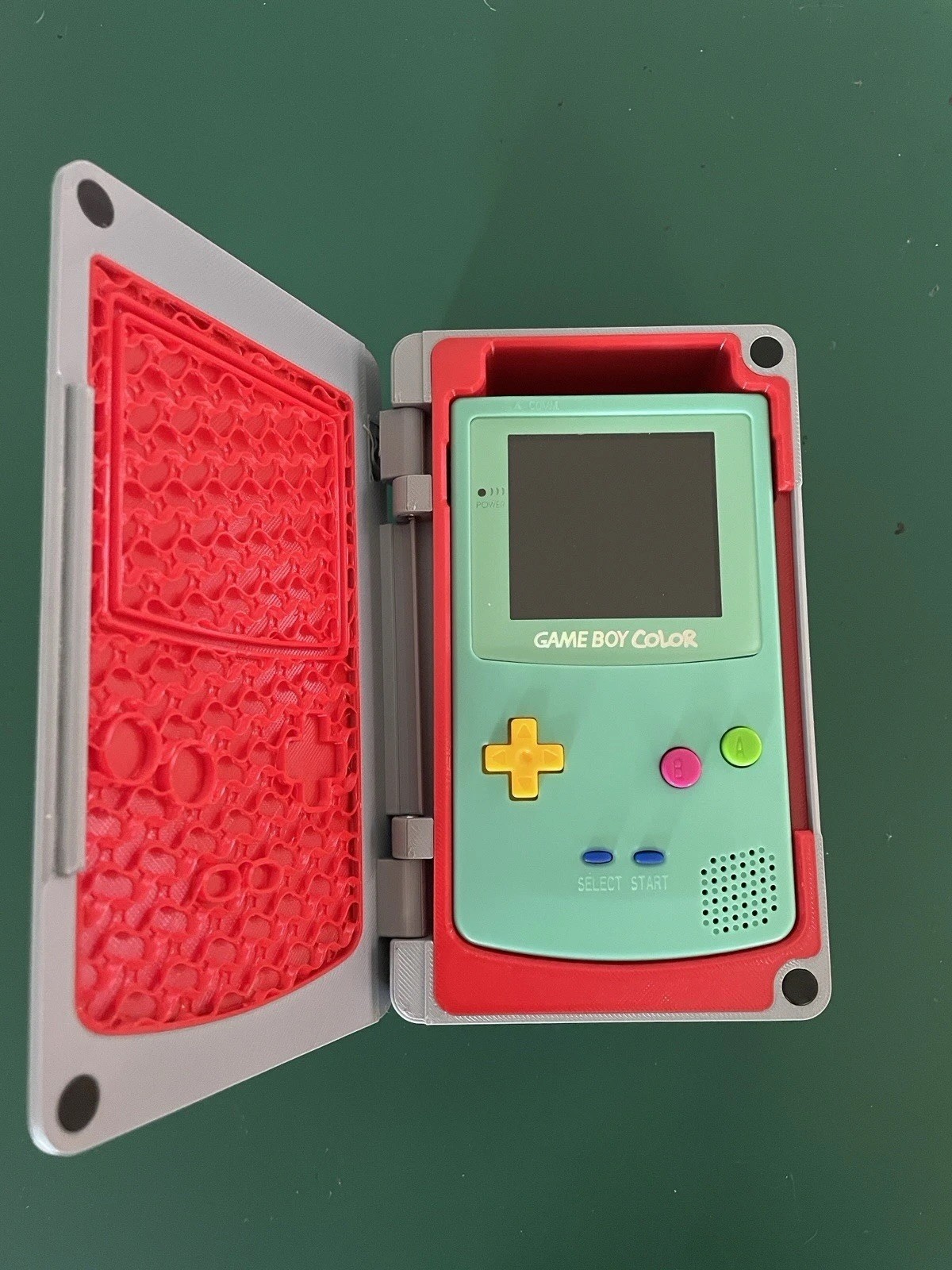 Nintendo Game Boy Color BMO Edition Backlit Screen Adventure Time RARE