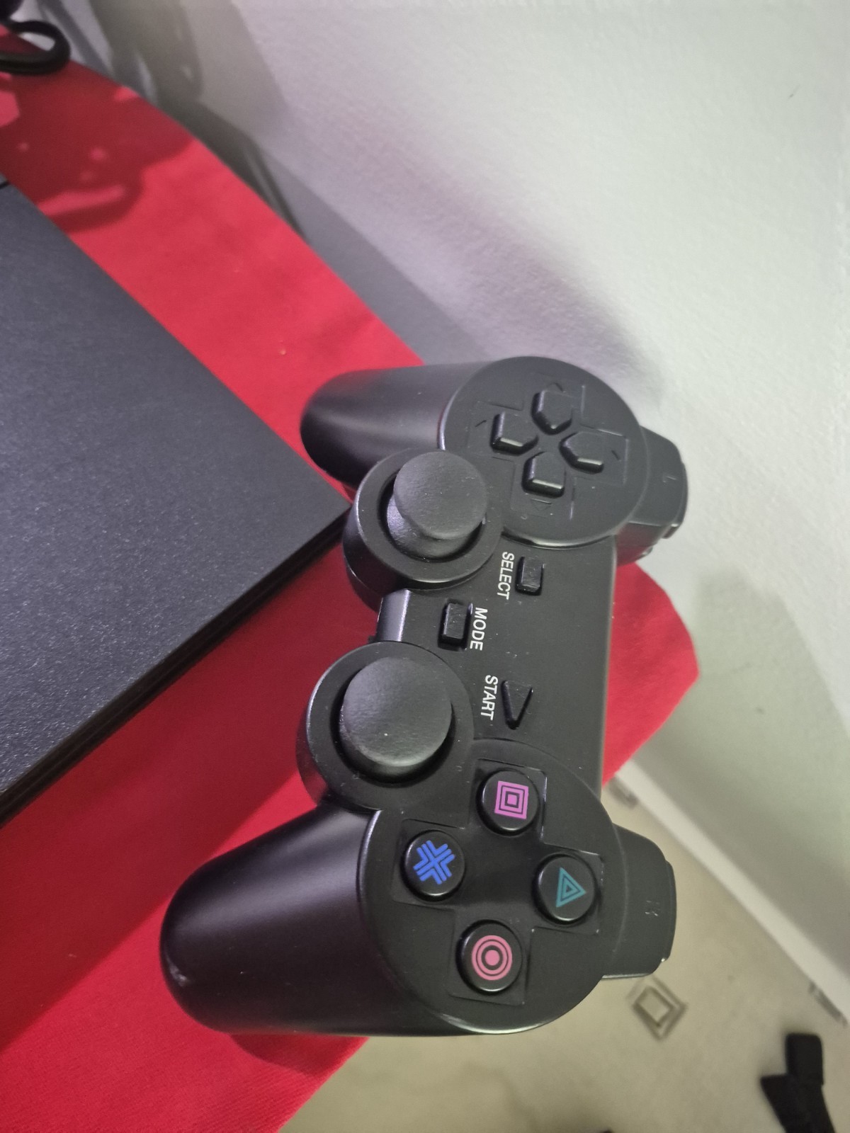 Sony Playstation 2 Slim (PS2) Console Black Bundle Accessories Included Preowned