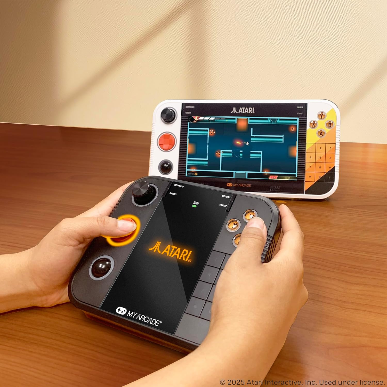 Atari Gamestation Go: Rechargeable Battery, over 200+ Preloaded Retro Video Game