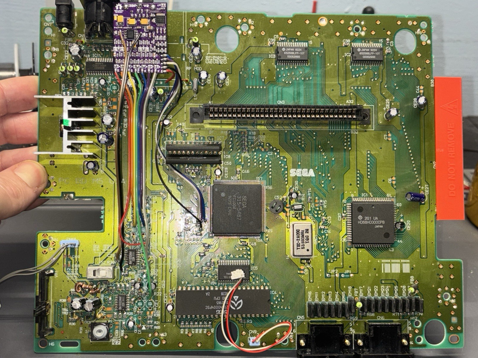 Ultimate Sega Genesis 3BP Triple Bypass RGB Headphone Restoration Recapped