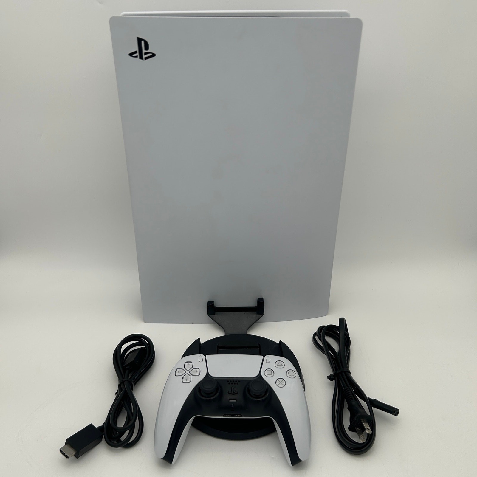 Sony PlayStation 5 PS5 Disc Edition CFI-1115A 825GB w/ Controller, Stand & Cords