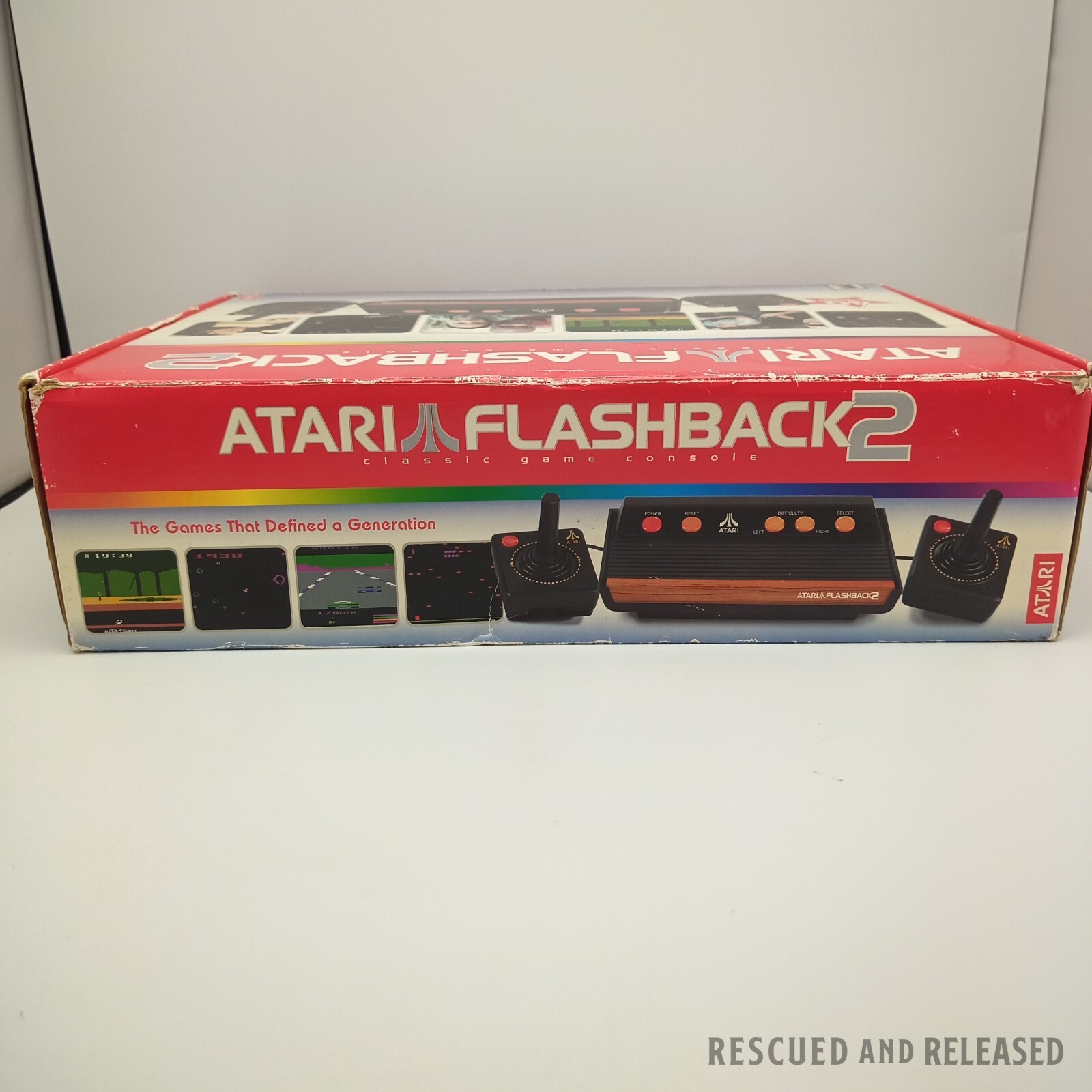Atari Flashback 2 Launch Edition Black Plug & Play Retro TV Game