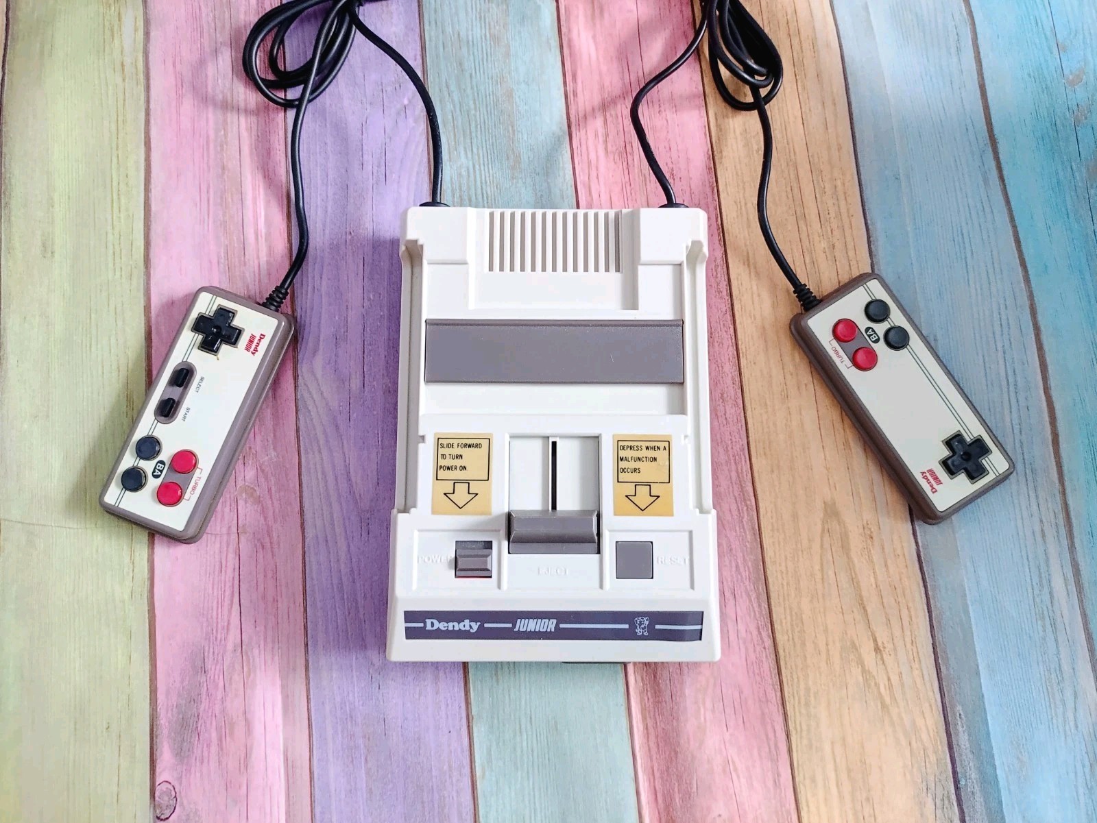 dendy junior steepler 8bit console