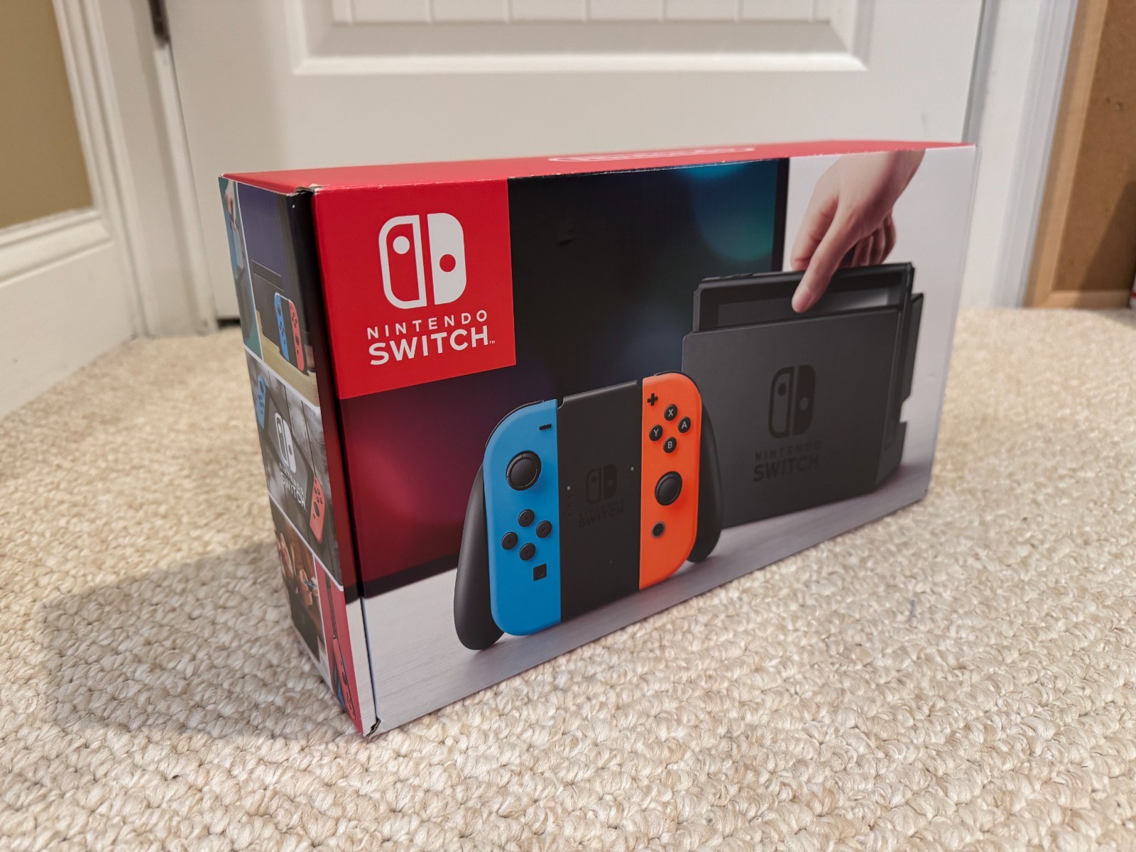 Nintendo Switch Handheld Console – Neon Red/Neon Blue