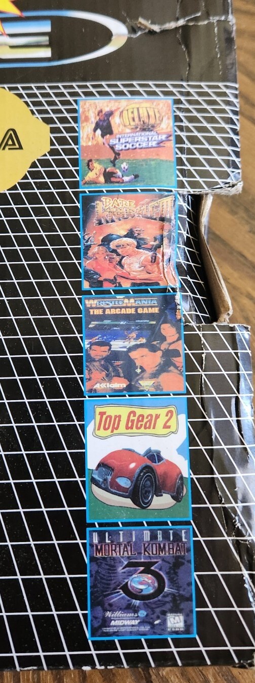 Sega Mega Drive 2 16 BIT Super 368 In 1 Console System Built-in Games UK Plug