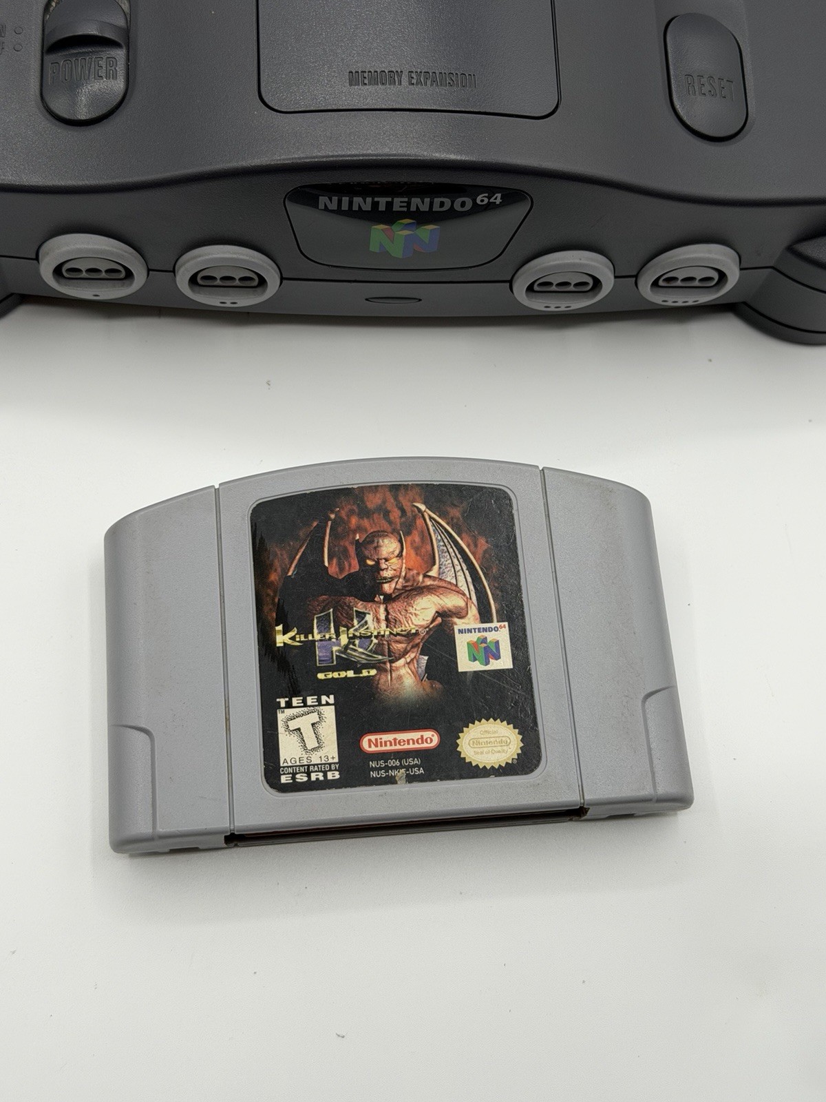 Nintendo 64 System Console – Charcoal Gray Bundle! Tested Working Condition!!!