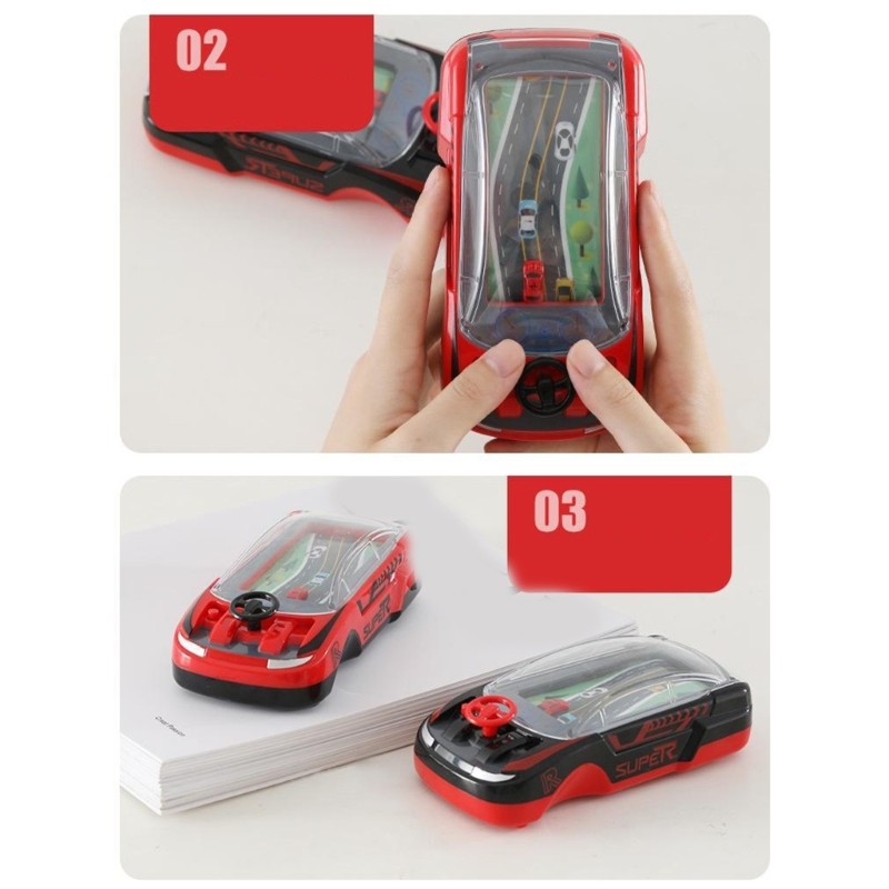 Portable Racing Car Game Machine Gaming Console Educational Driving Experience