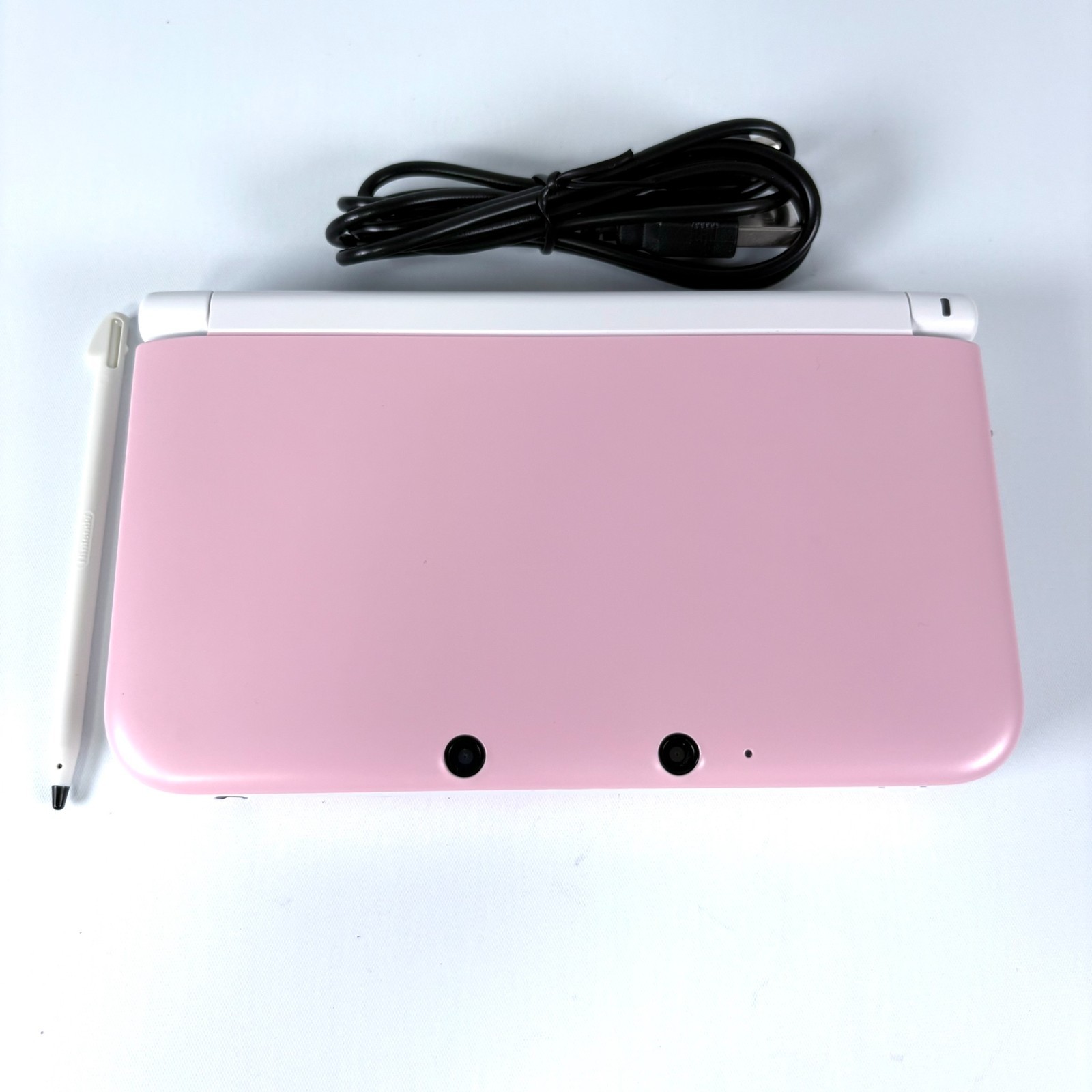 Nintendo 3DS XL LL Pink White NTSC-J Japan Edition Handheld System [Near Mint]
