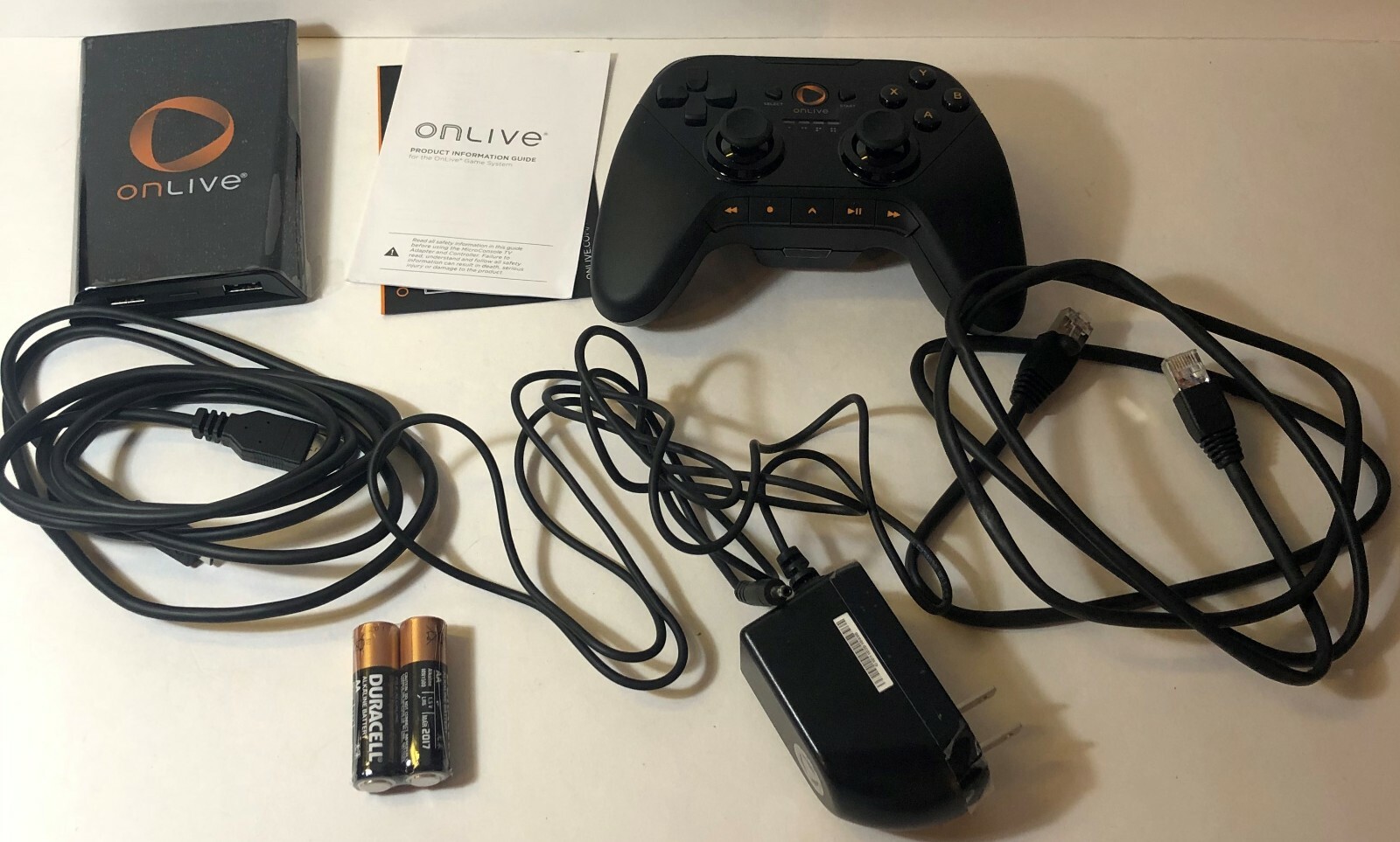 Onlive Microconsole TV Adapter Gaming System