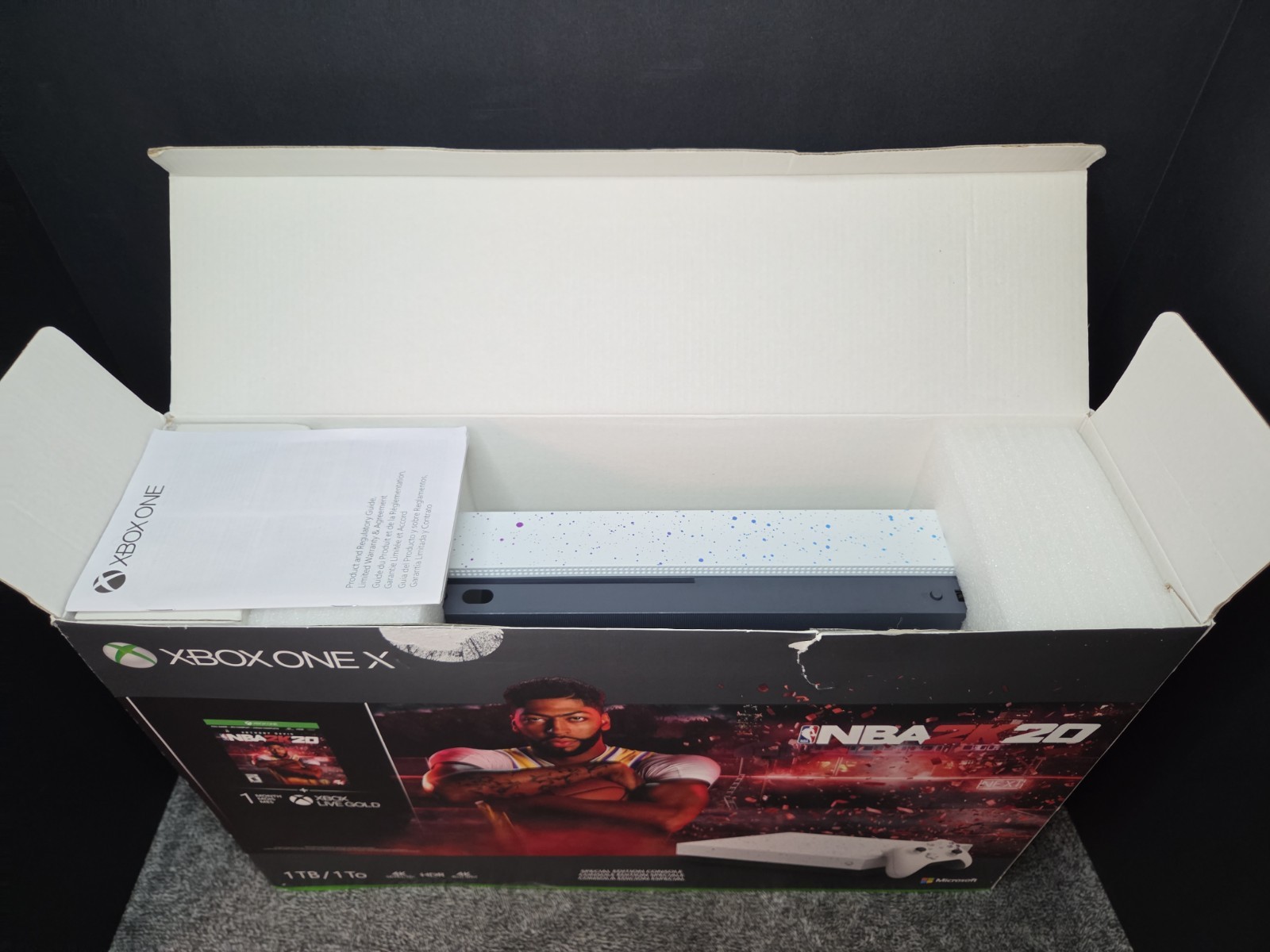 Microsoft Xbox One X NBA 2K20 Special Edition 1TB In Original Box