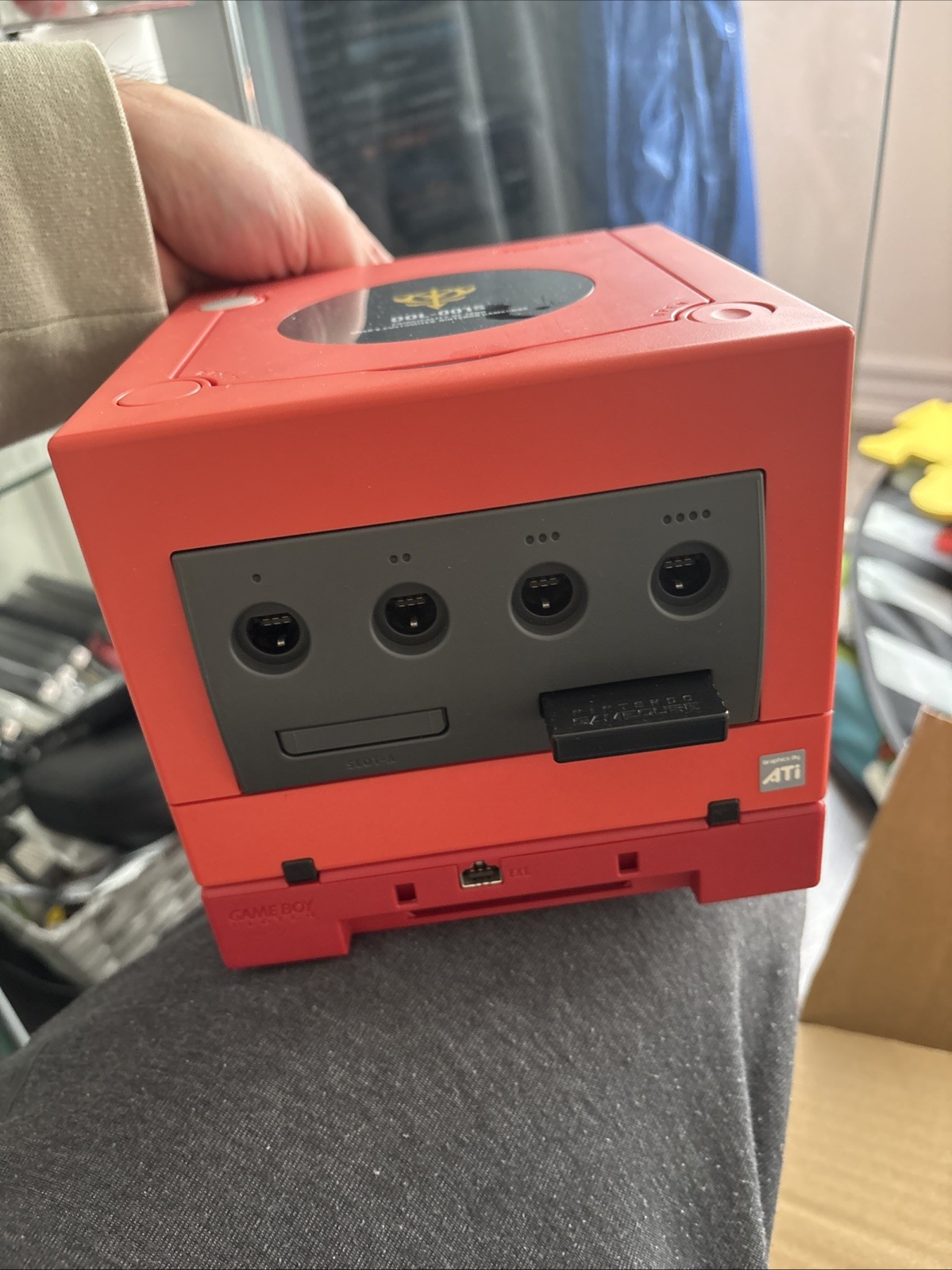 Nintendo Gamecube Char’s Customized DOL-001 Non-Boxed NTSC-J /US Region GUNDAM Z