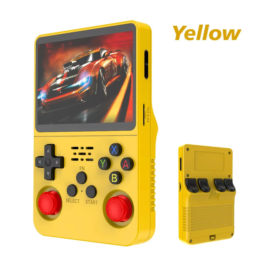 R36S Retro Handheld Video Game Console with 3.5 Inch IPS Screen