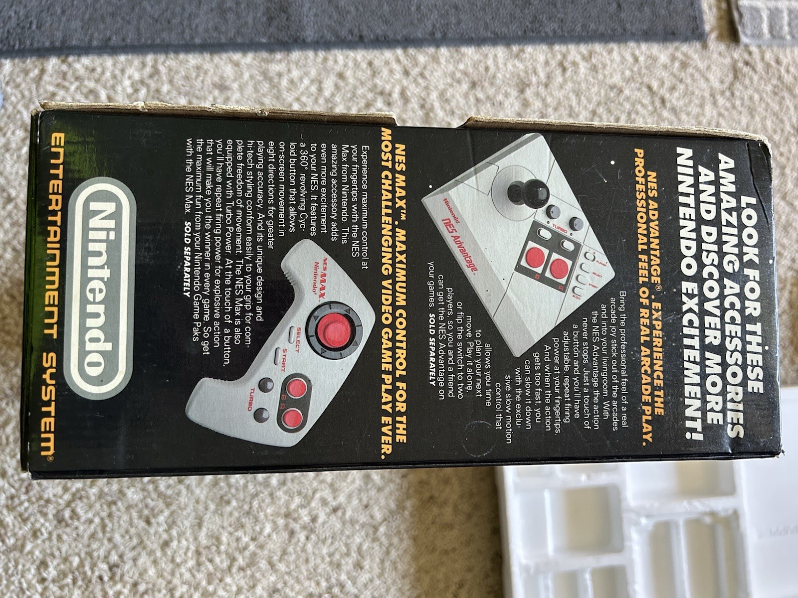 Nintendo NES Action Set Console w/ Box, Light Gun