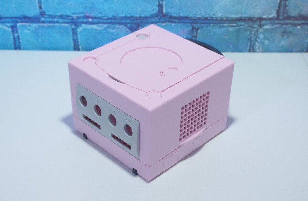 Pastel Pink Nintendo GameCube Console Shell for Model DOL-001 / DOL-101