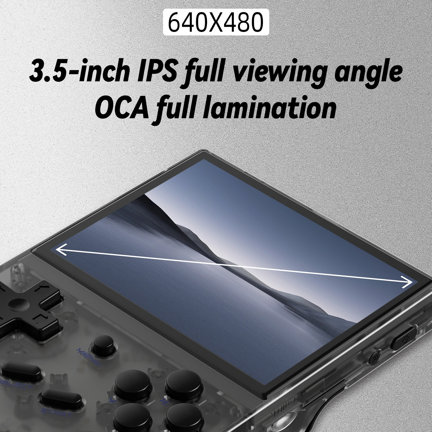 RG35XX Handheld Video Game Console Linux System 3.5-Inch OCA Screen 2600Mah Port