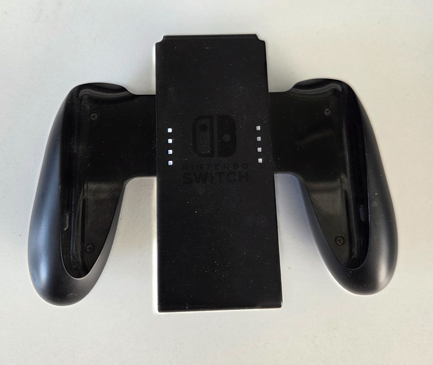 Official Nintendo Switch Joy-Con Grip Controller Holder Black OEM Accessory