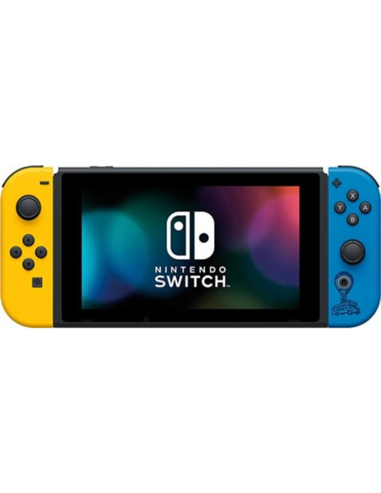 Nintendo Switch 32GB Console Black Regular Edition With Fortnite Joy Cons -Good