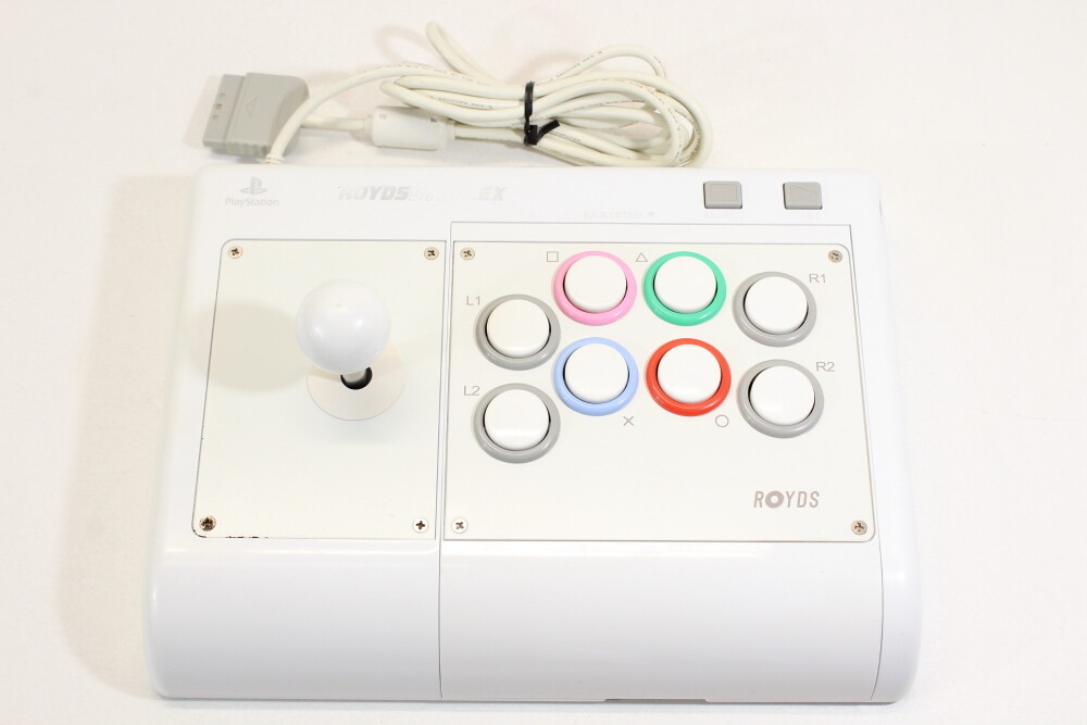 Royds Stick EX Arcade Fight Stick Controller PlayStation PS1 Japan Import 2PC163