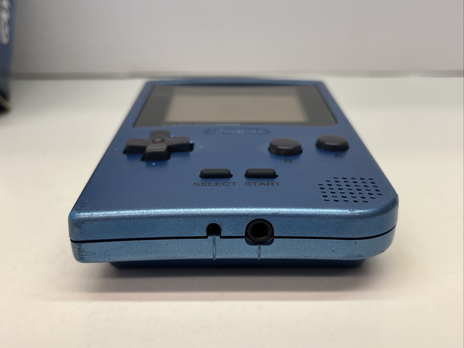 Game Boy Pocket Ice Blue Limited Edition W/ Box Manual Complete CIB (FAST SHIP!)