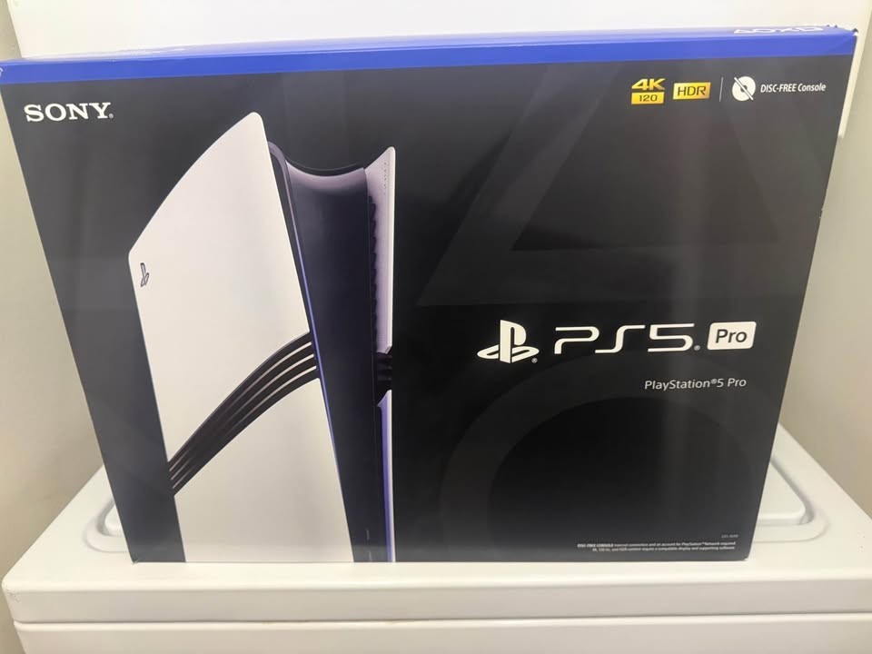 Sony PlayStation 5 Pro – 2 TB SSD – Game Console – White – Open Box