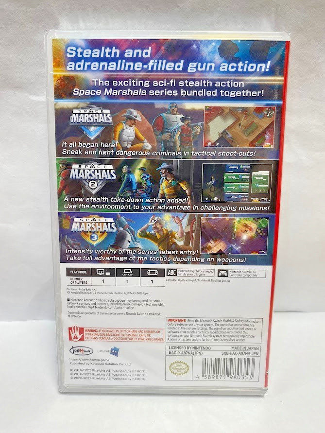 Space Marshals Collection Switch Brand New Game Special (2022 Shoot ‘em up)