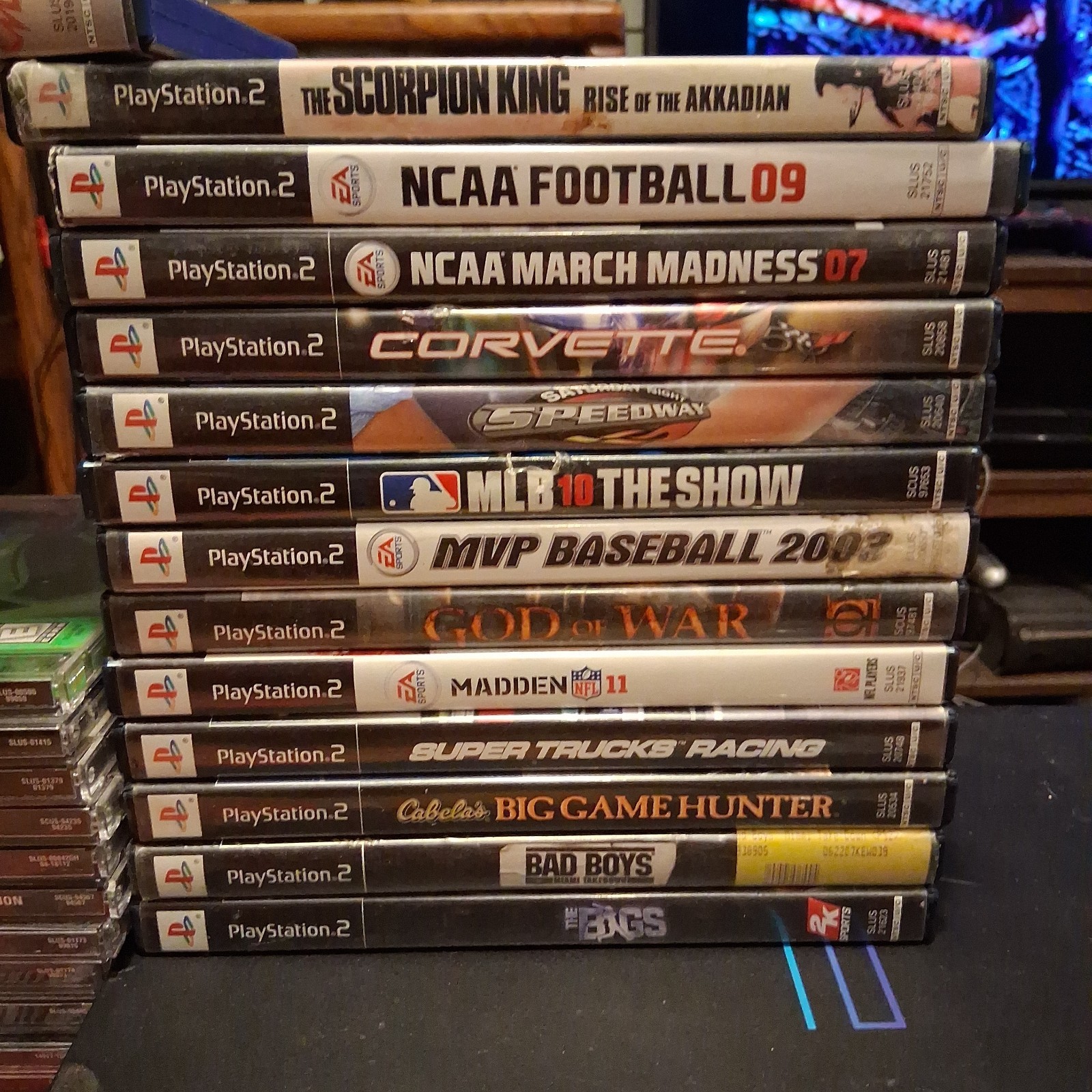 Ps2 Fat Console Bundle With 50 Games Ps1 Ps2 Games