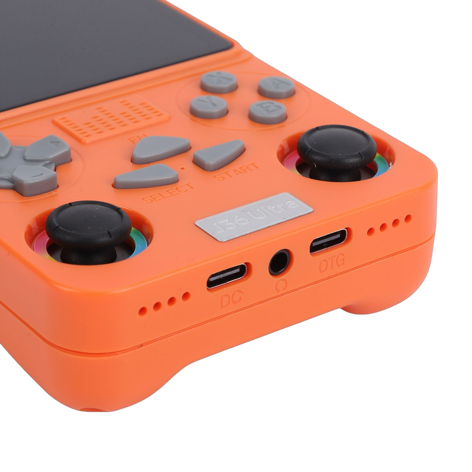 Retro Handheld Game Console 4 Inch Screen Built In 64GB Small Memory Card S GUPY