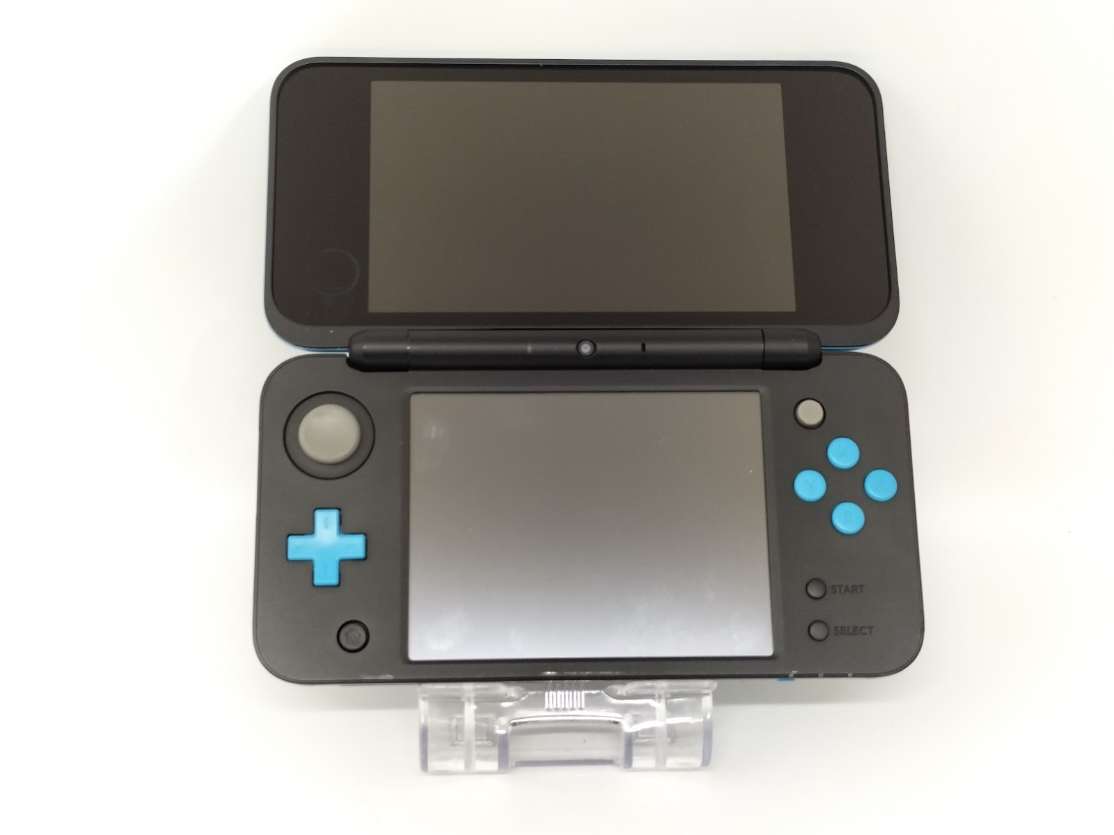 B7131 Nintendo new 2DS console LL XL Black x Turquoise Japan w/pen