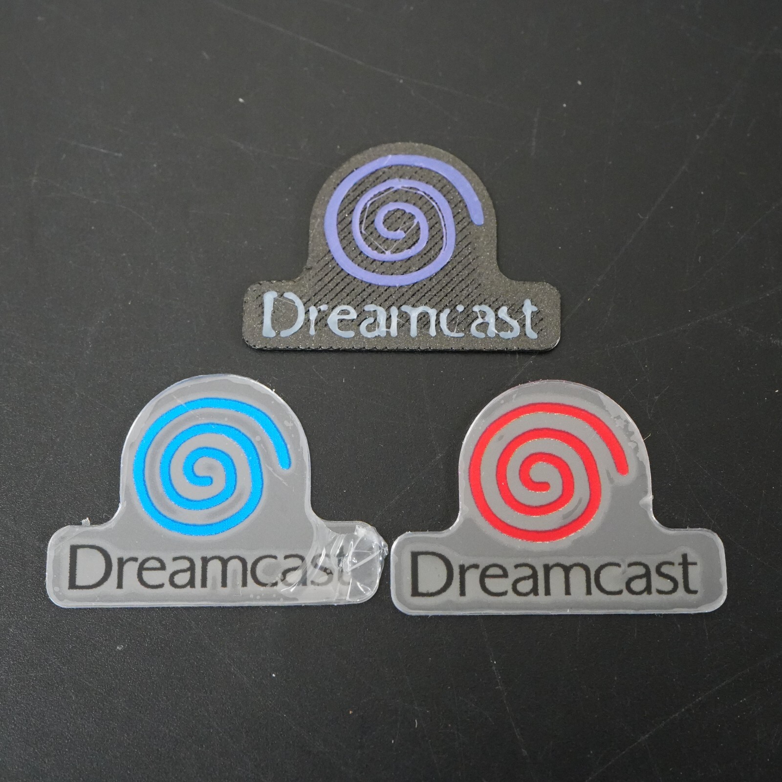 SEGA Dreamcast VA1 Console Translucent Blue Shell, Power Supply MOD NTSC-J