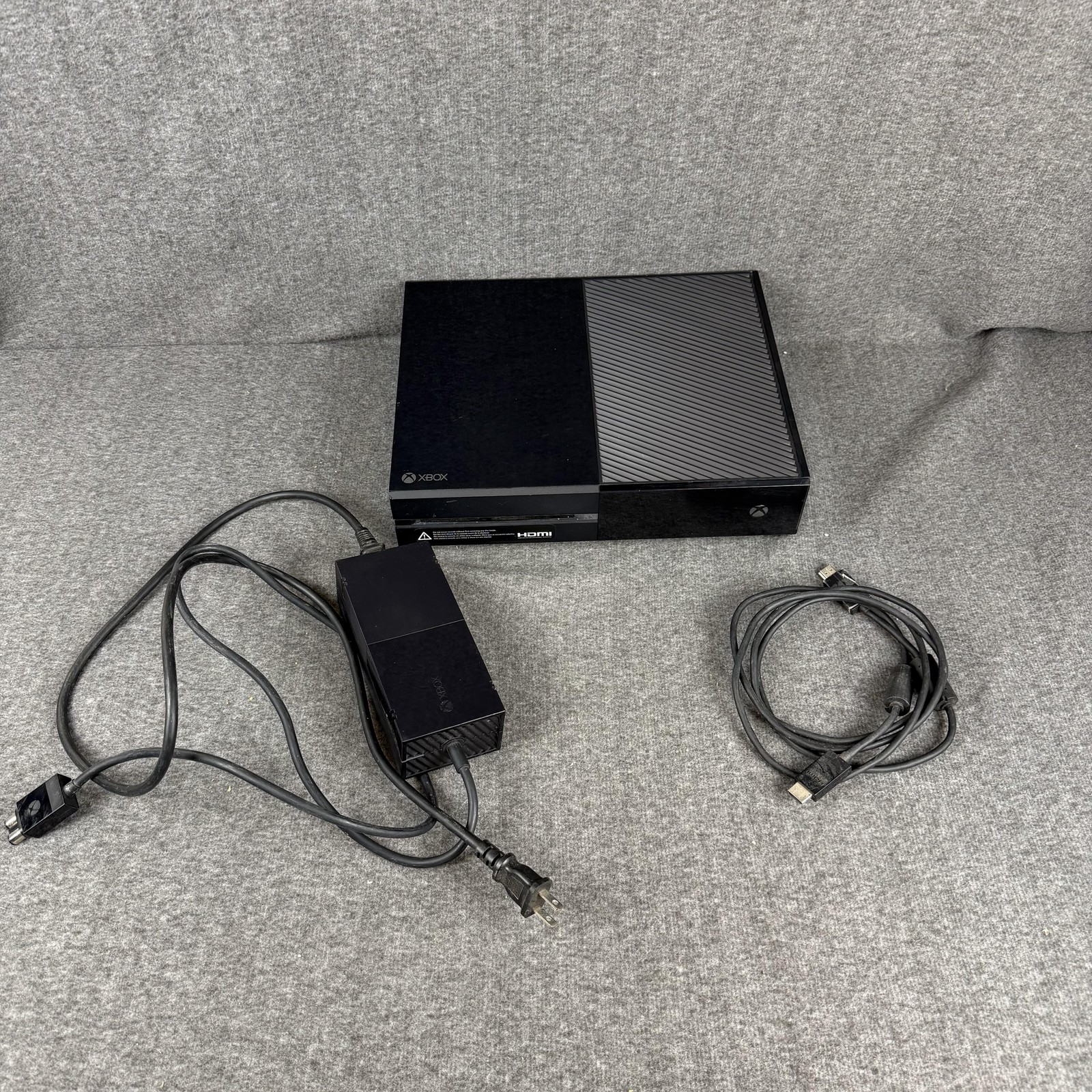 Microsoft Xbox One Console Model 1540 Black Power Supply HDMI Tested NTSC-U/C