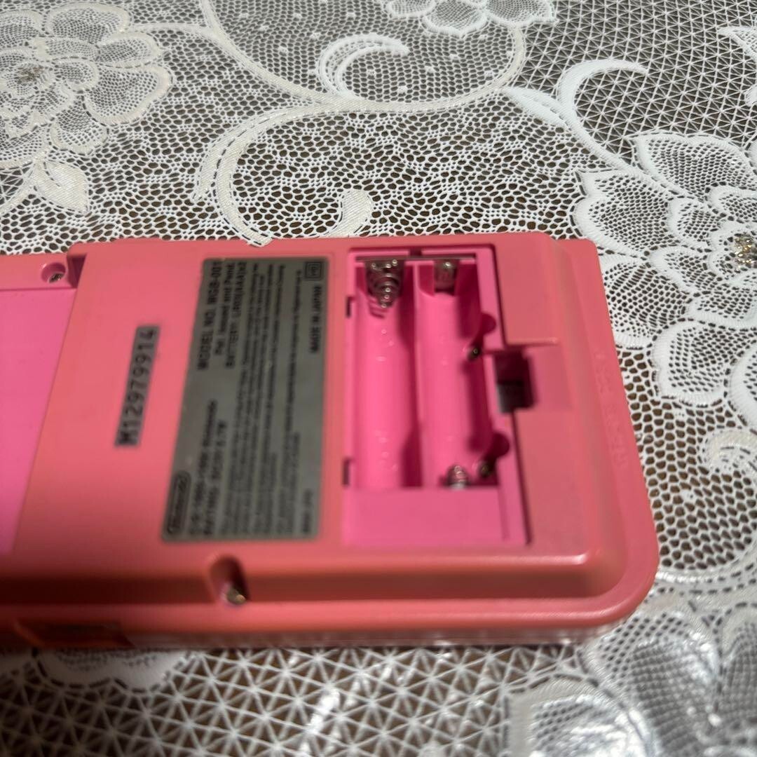 Hello Kitty Game boy Pocket Game Console Very Nostargic stuff From Japan F/S
