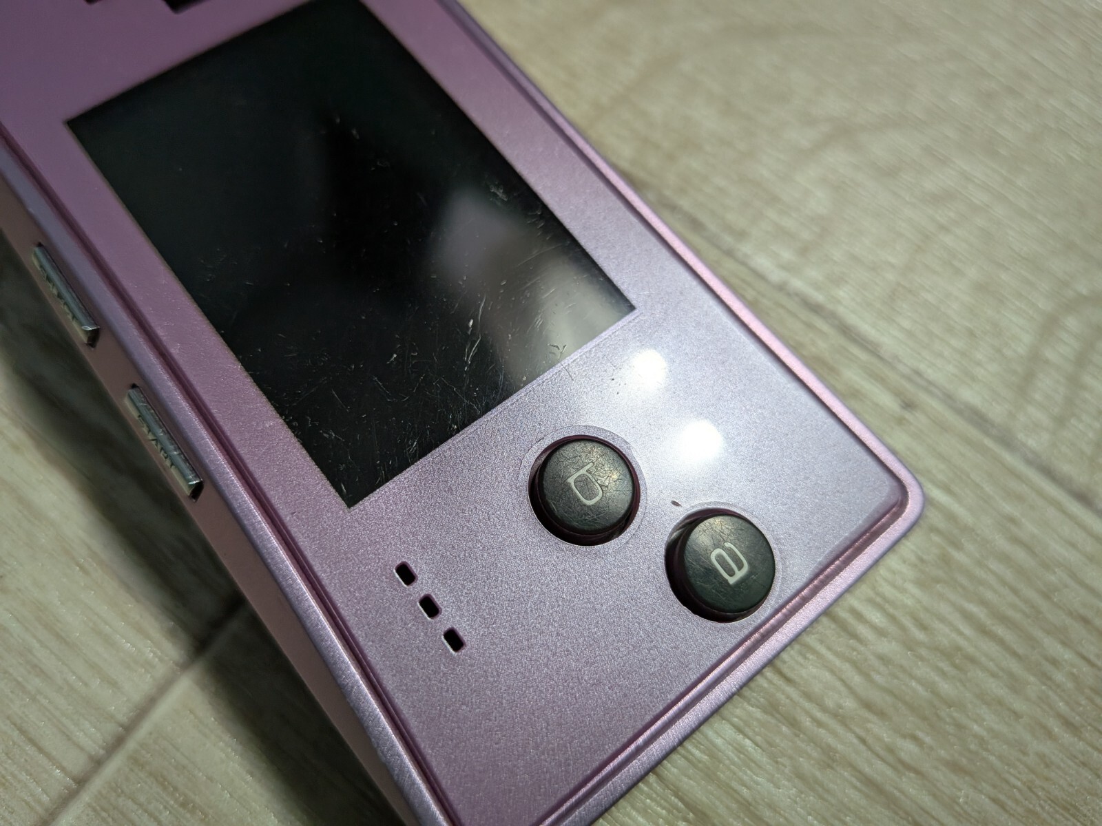 Nintendo game boy micro pink console Tested Work
