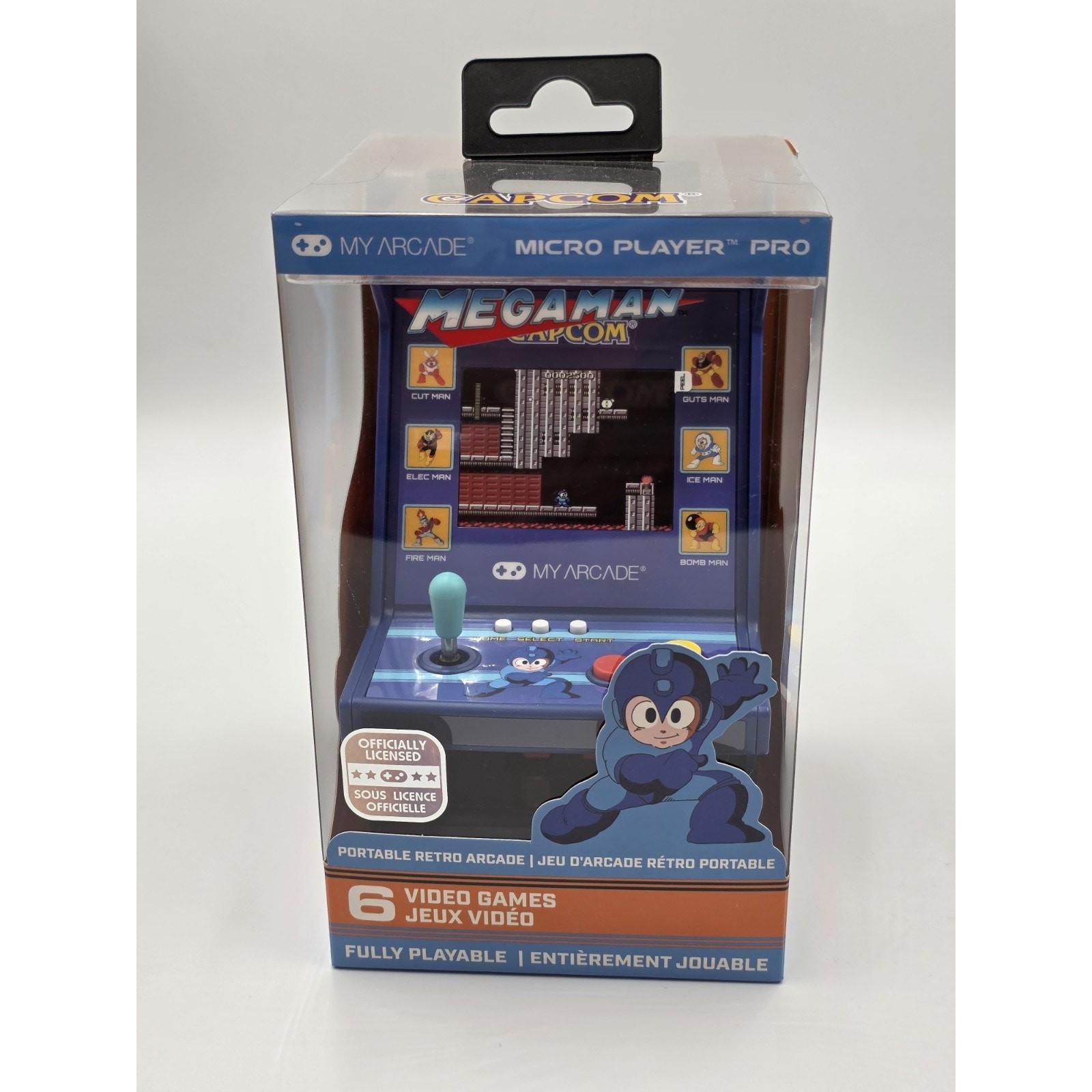 My Arcade Mega Man Nano Player Pro: 4.8″ Playable Portable Mini Arcade 6 Games