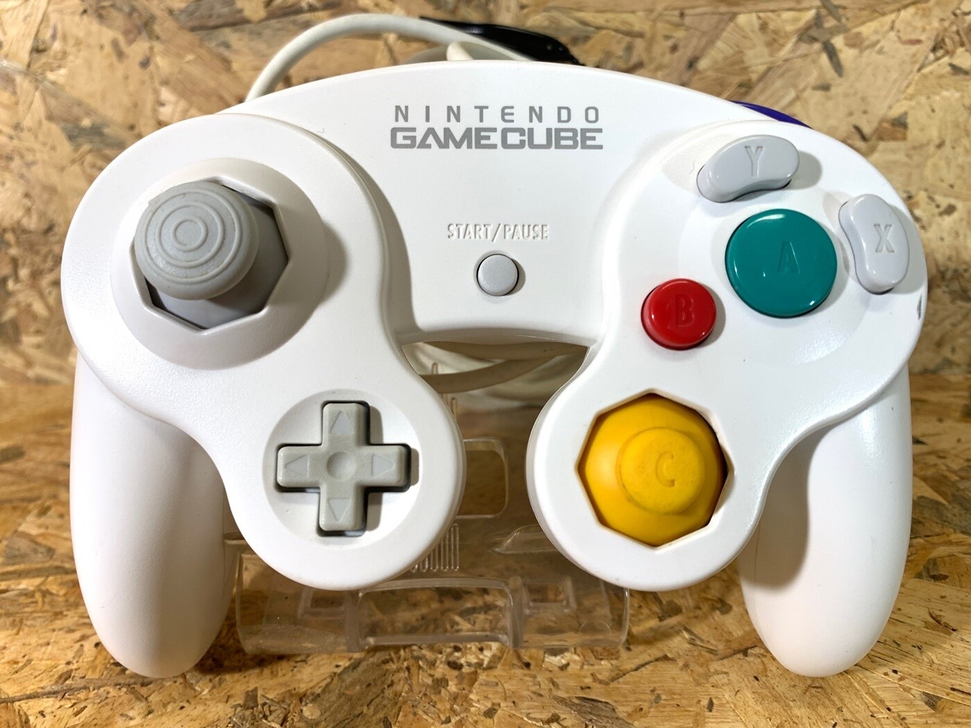 Nintendo GameCube Console Silver White controller AC adaptor Late type 1