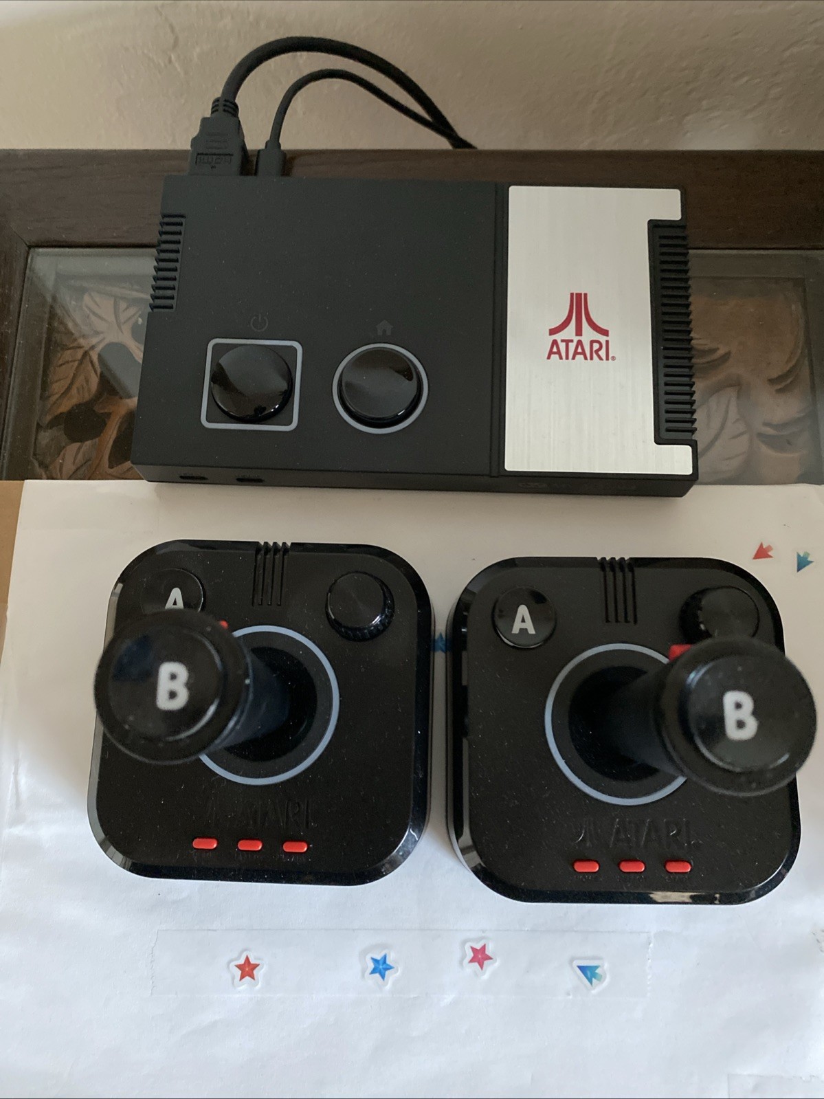 My Arcade Atari Retro Video Game System With 2 Wireless Joysticks And 200+ Games