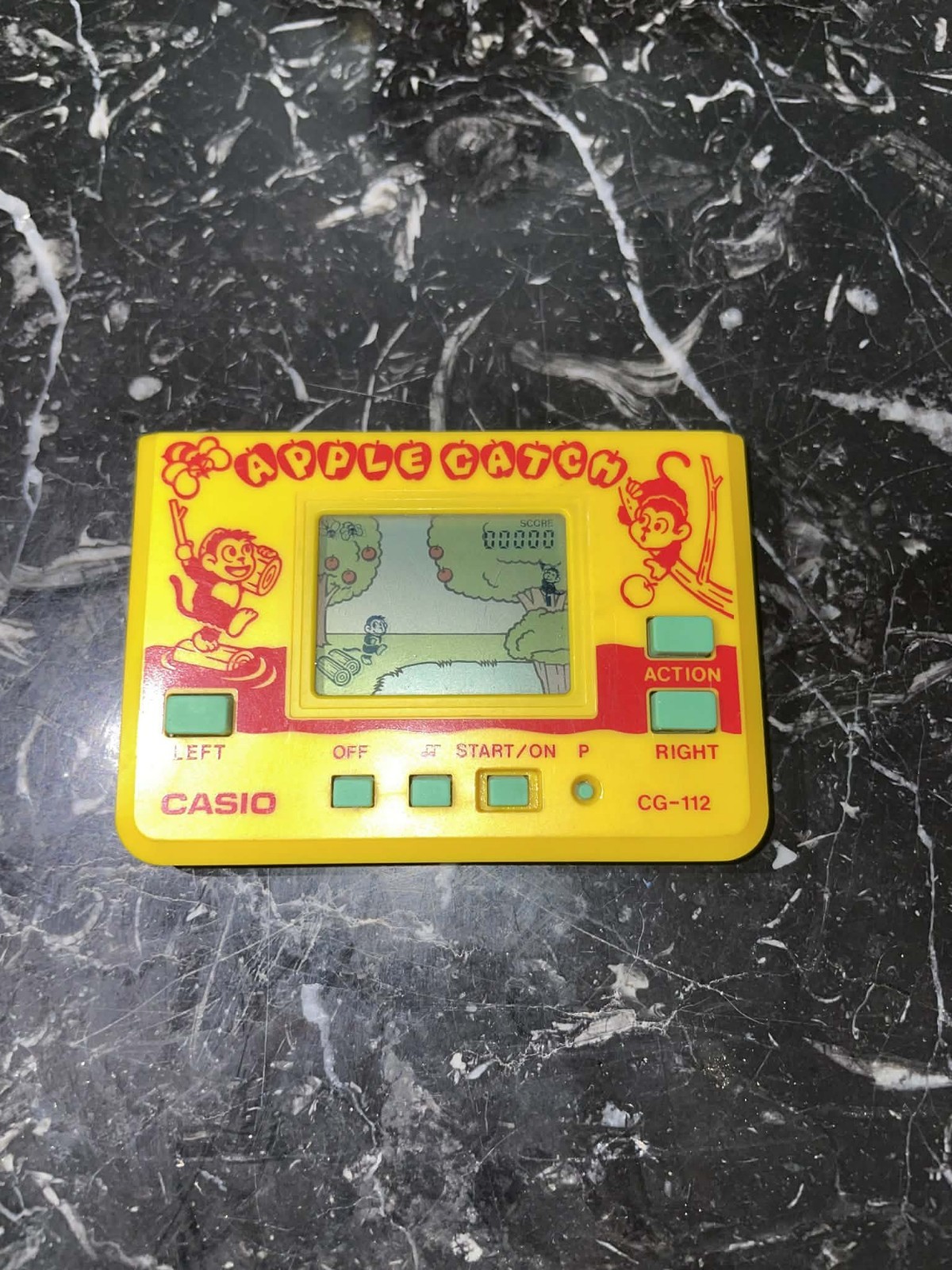 Casio CG 112 Game – Apple Catch RARE working