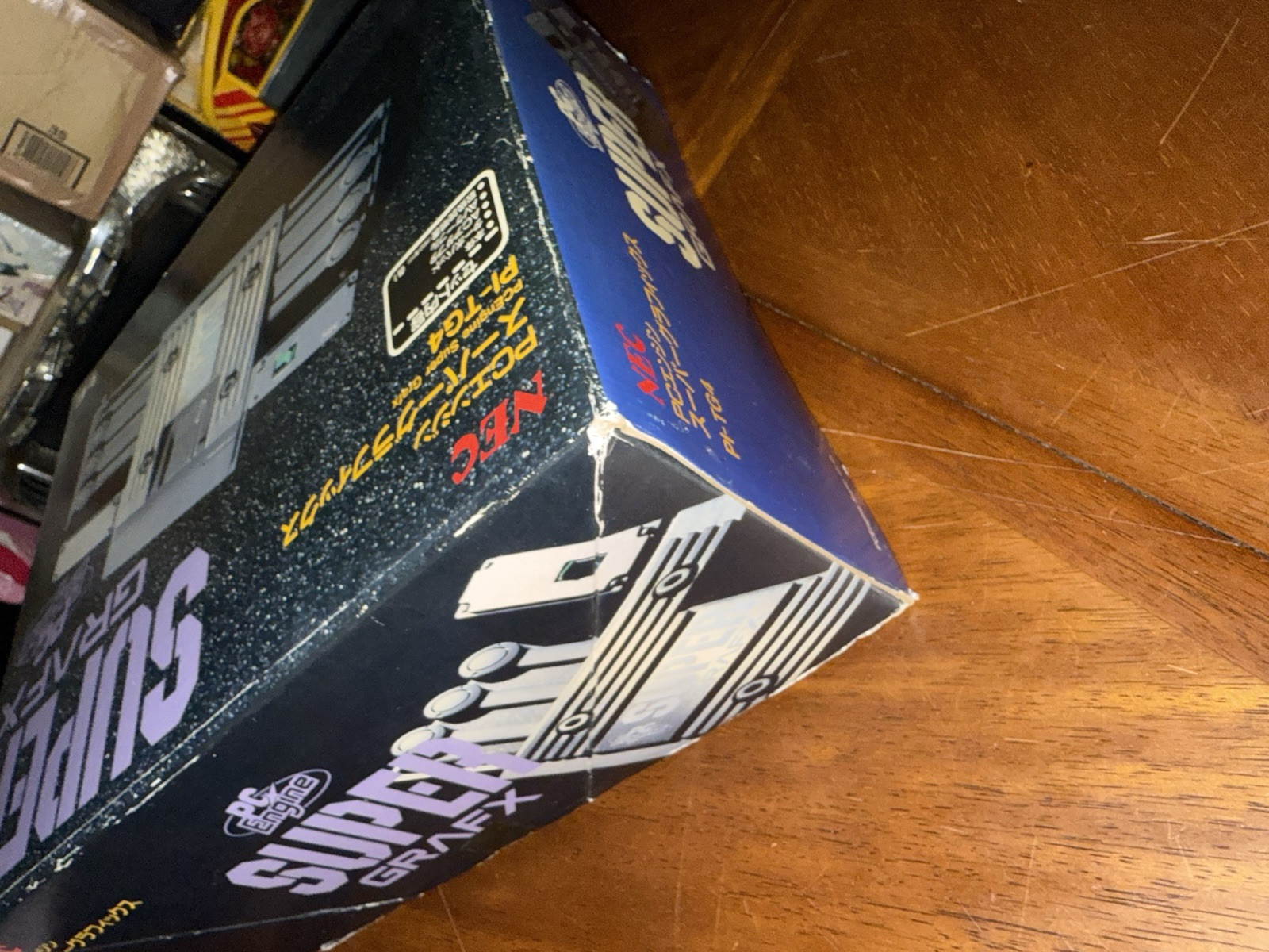 NEC PC Engine SuperGrafx (TurboGrafx-16) Console,Pad ,PSU,Game Boxed set-d0413-