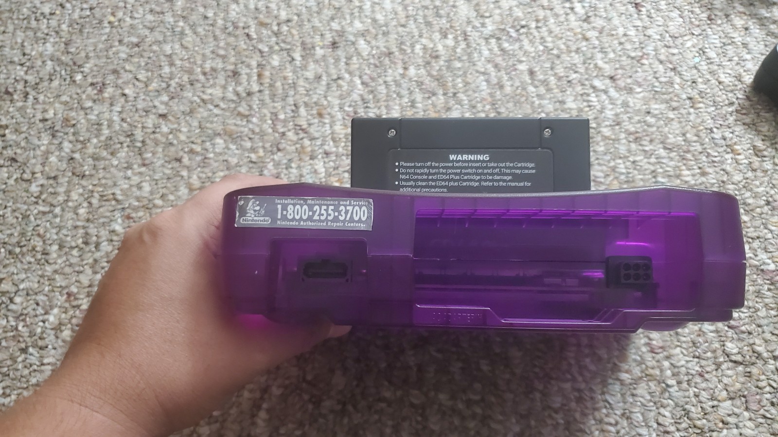 Nintendo64 bundle+1CONTR+WIRELESS ADAPT.. READ!!! & Offer Your Best!!!