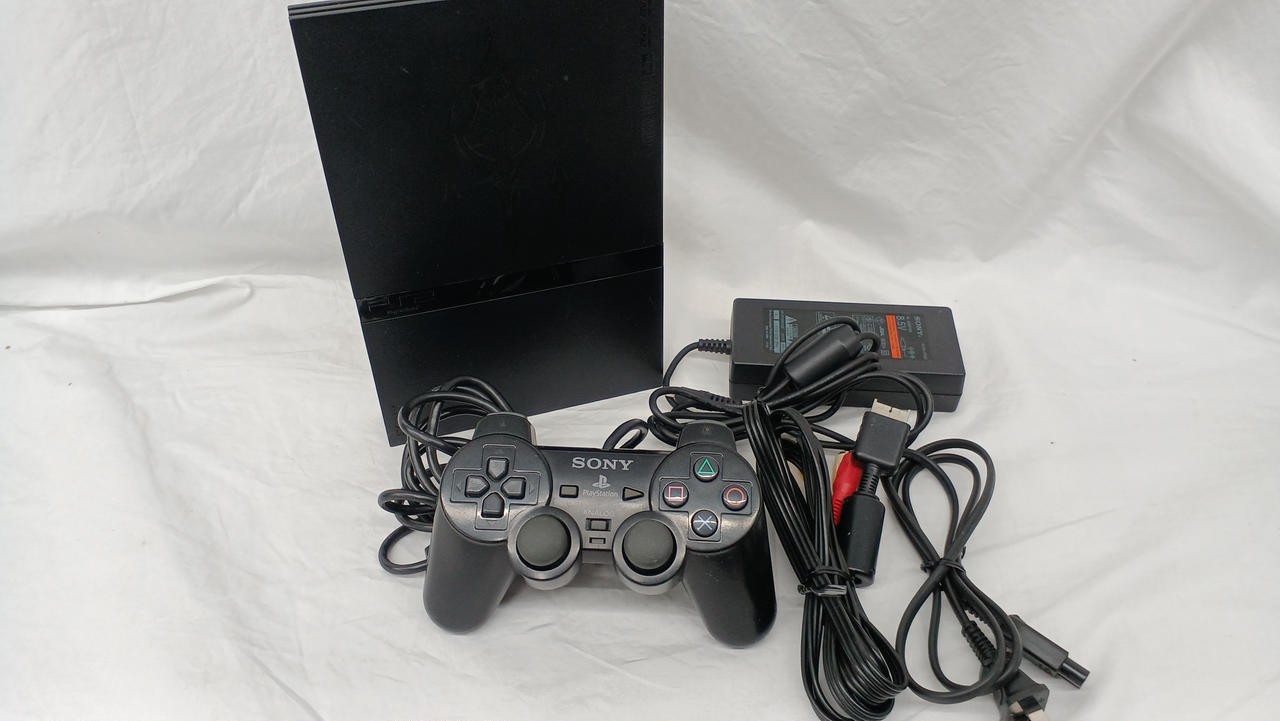 Sony PS2 SCPH-75000F Final Fantasy Limited Edition Used Console with Controller