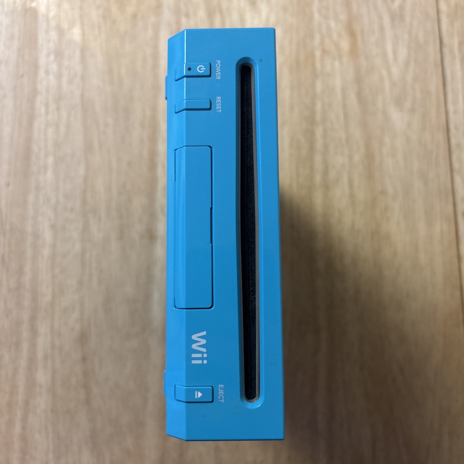 Nintendo Wii Blue RVL-101 Console Game System Working See Description Controller
