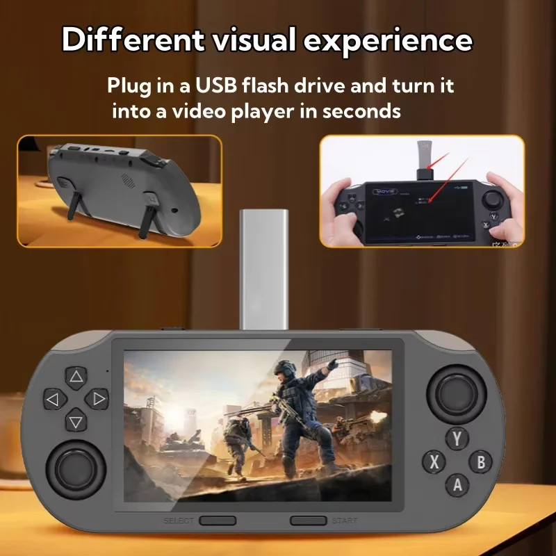 SF3000 Retro Handheld Video Game Console Classic Games Pocket Player with 4.5 In