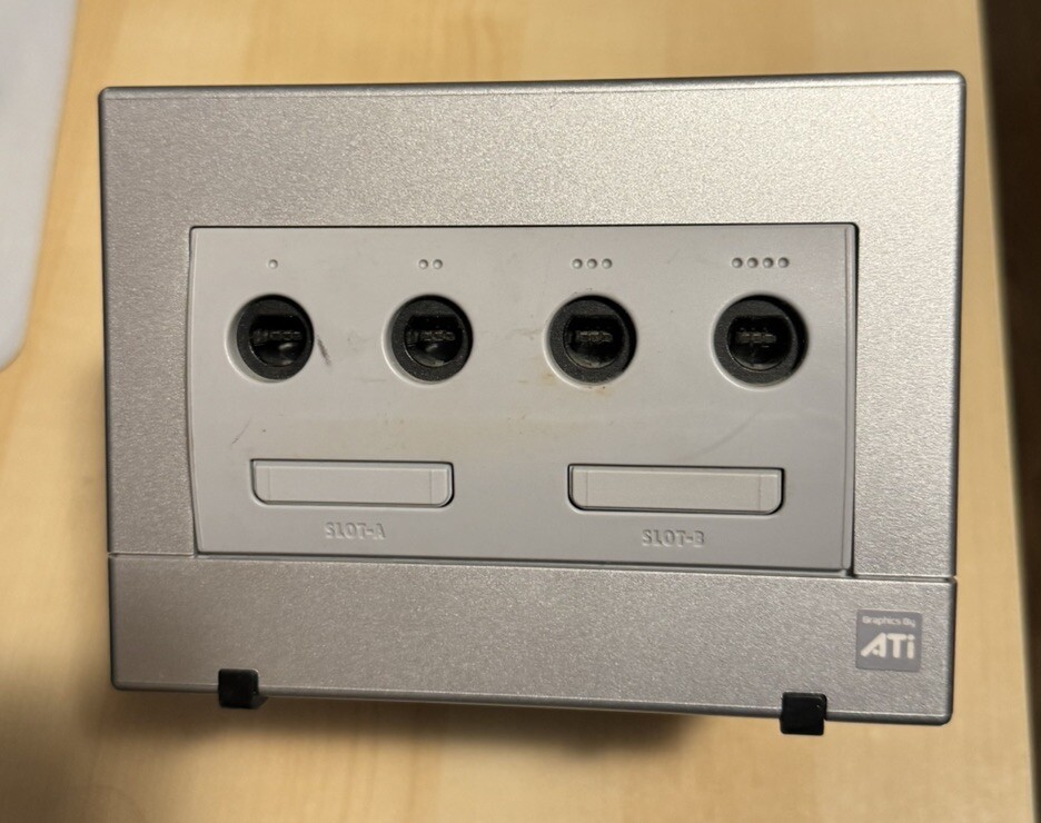 Nintendo GameCube Platinum Console Only! Tested Working DOL-101