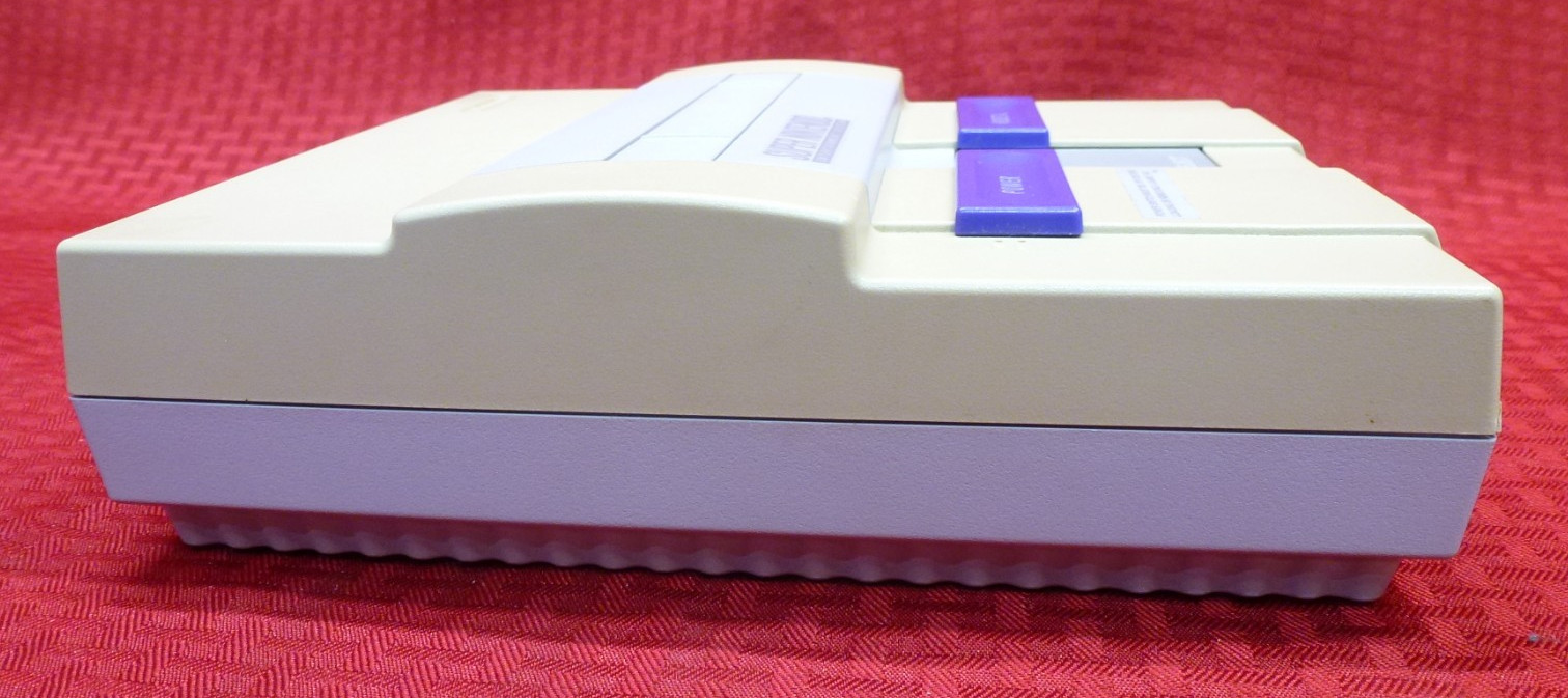 NINTENDO SUPER NES SUPER SET SNES VIDEO GAME CONSOLE W/ BOX, GAME SNS-001