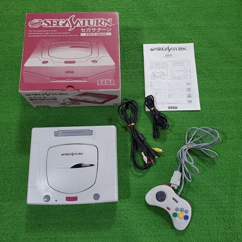 Sega Saturn (HST-0014) Console Sega Saturn Used and Tested from Japan