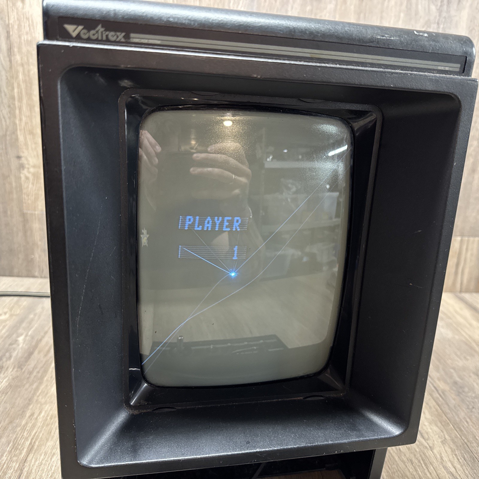 Vectrex 3000 Arcade System Console w/Controller and Game – READ